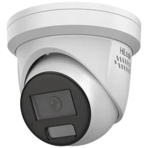 HiLook IPC-T269H-MU/SL 6MP All-in-One Turret Camera with Strobe & Audio Alarm – 2.8mm Lens